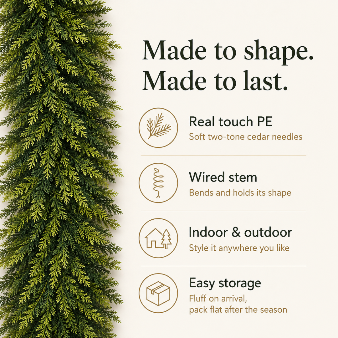 Christmas Cedar Garland